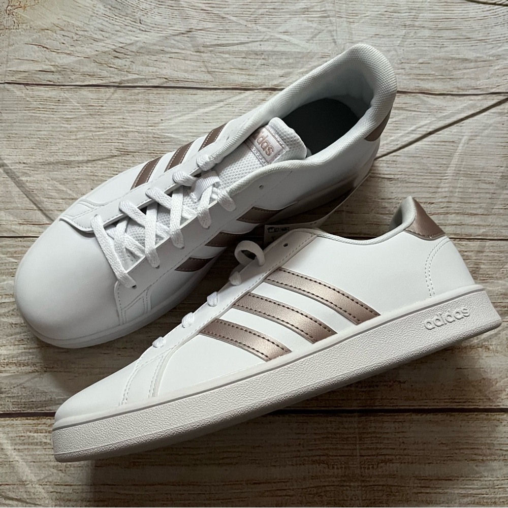 Adidas Grand Court Youth Sneakers - NEW